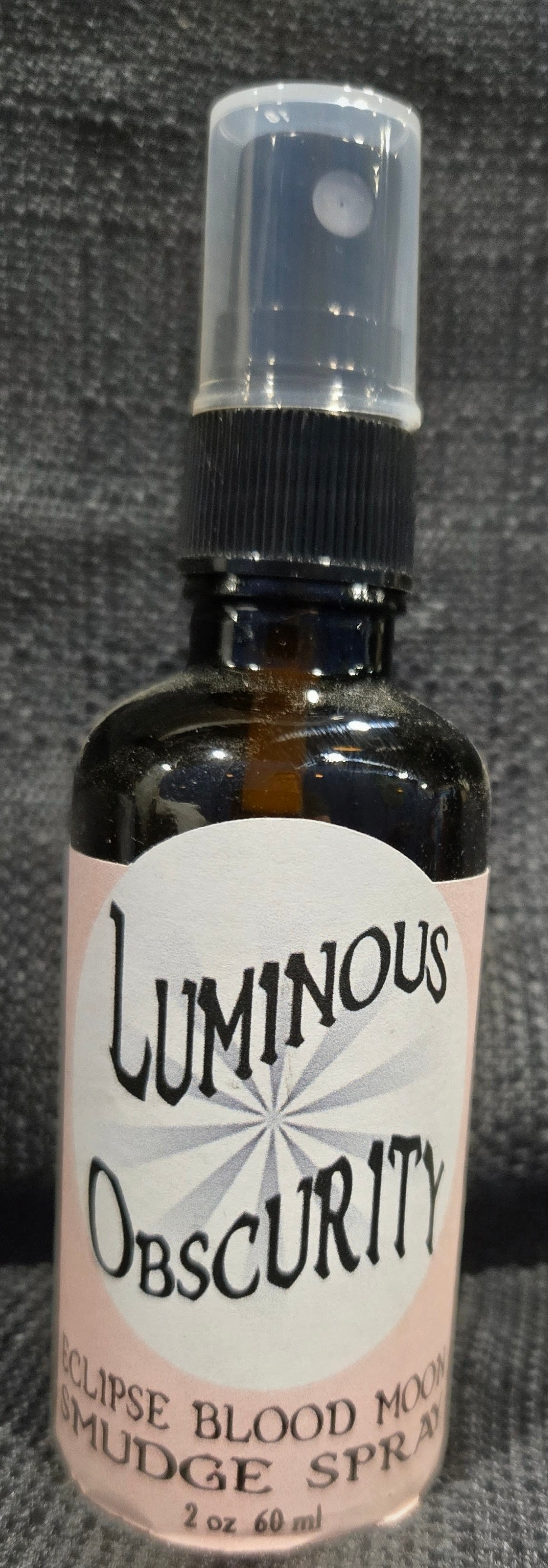 Eclipse Blood Moon Smudge Spray | Ritual Space Clearing | Smoke-Free Cleansing