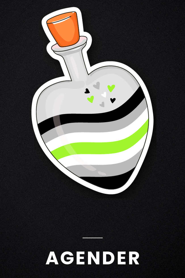 Pride Potion Bottle Pin