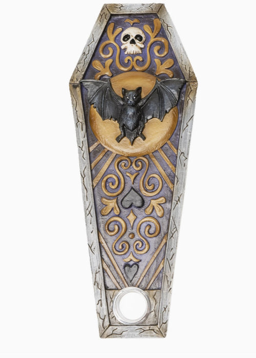 Bat Incense Burner | Cold Cast Resin | Handmade Gothic Decor