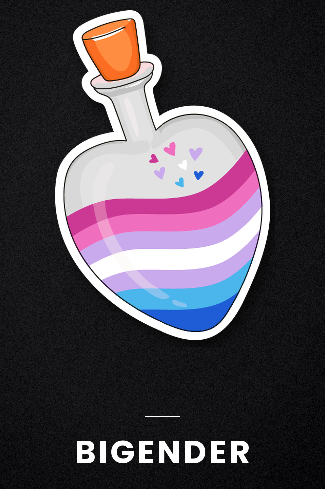 Pride Potion Bottle Pin