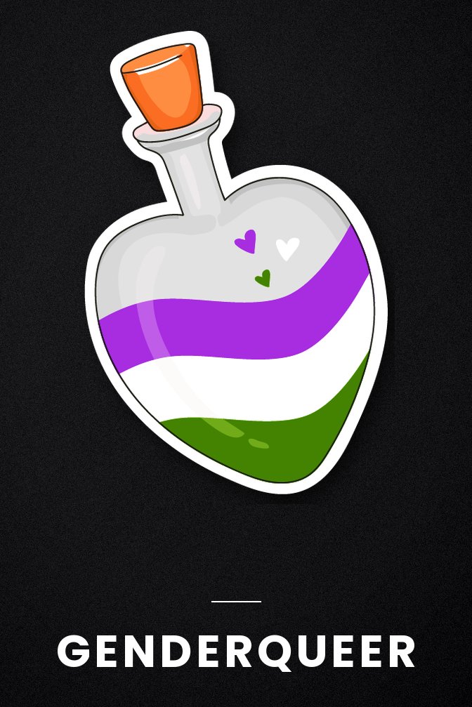 Pride Potion Bottle Pin