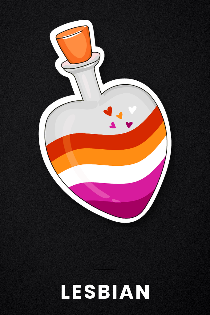 Pride Potion Bottle Pin