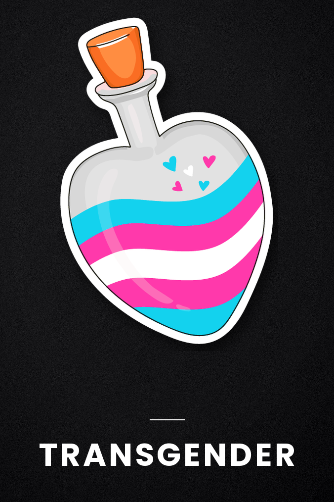 Pride Potion Bottle Pin